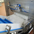 Automated ice extraction from ice machine