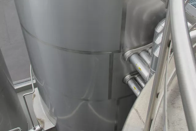 Collegamenti del silo della banca del ghiaccio