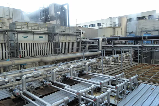 Système d'échange de chaleur industriel