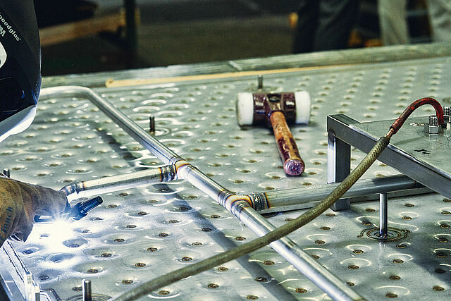 Dimple Plate Connection Welding Dimple Plate Connection Welding