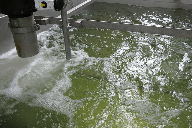 Ice water inlet into the tank Ice water inlet into the tank