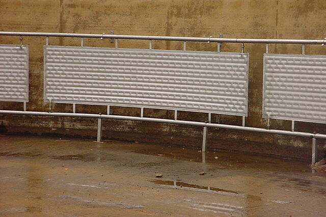 Inner tank heat transfer plates Inner tank heat transfer plates