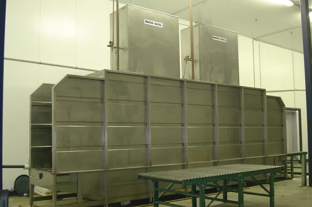 Installation intérieure de l'hydrocooler