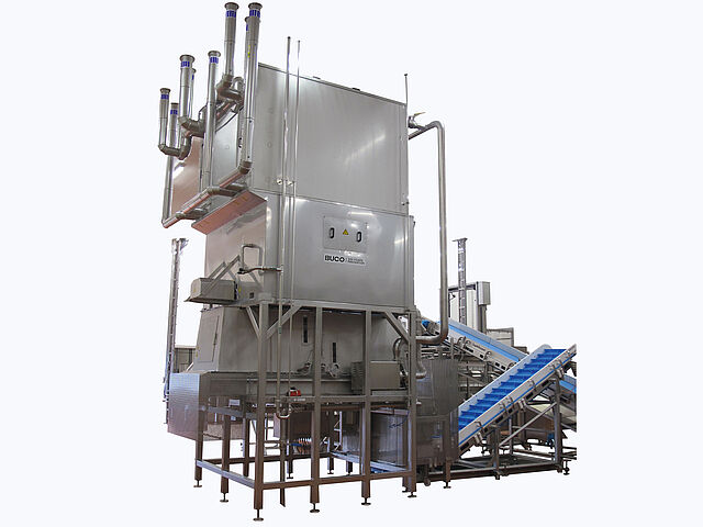 Fully automated Industrial Ice Machine 34to/day NH3 pumped mode