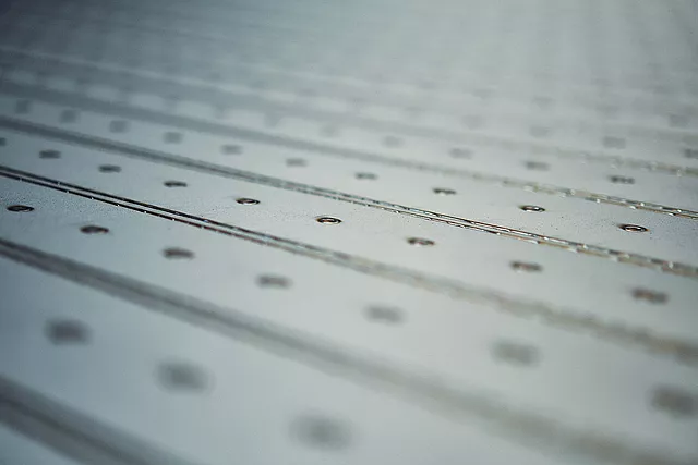 Laskanaal net gelast en niet opgeblazen