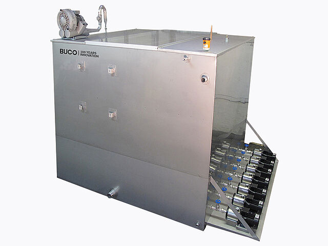 510 kWh de banco de hielo BUCO con 7 bombas