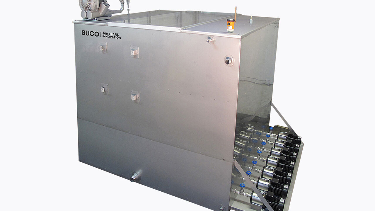 Eisspeicher für eine schnelle Kühlung HTT AG