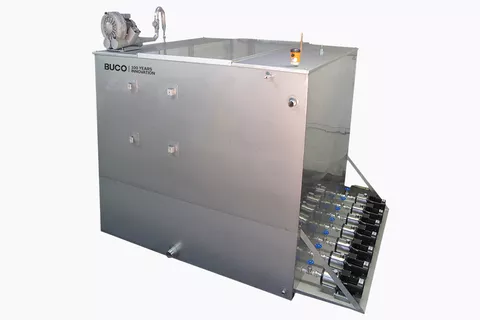 Banque de glace BUCO de 510 kWh avec 7 pompes