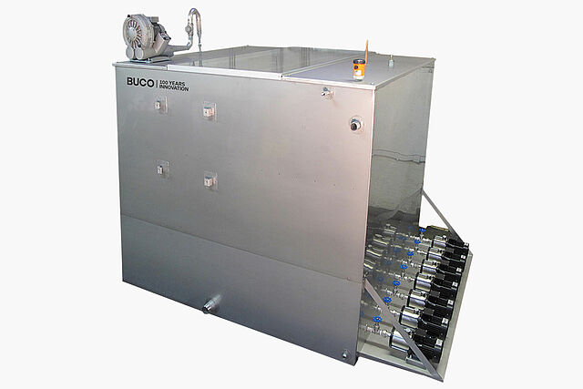 510 kWh de banco de hielo BUCO con 7 bombas